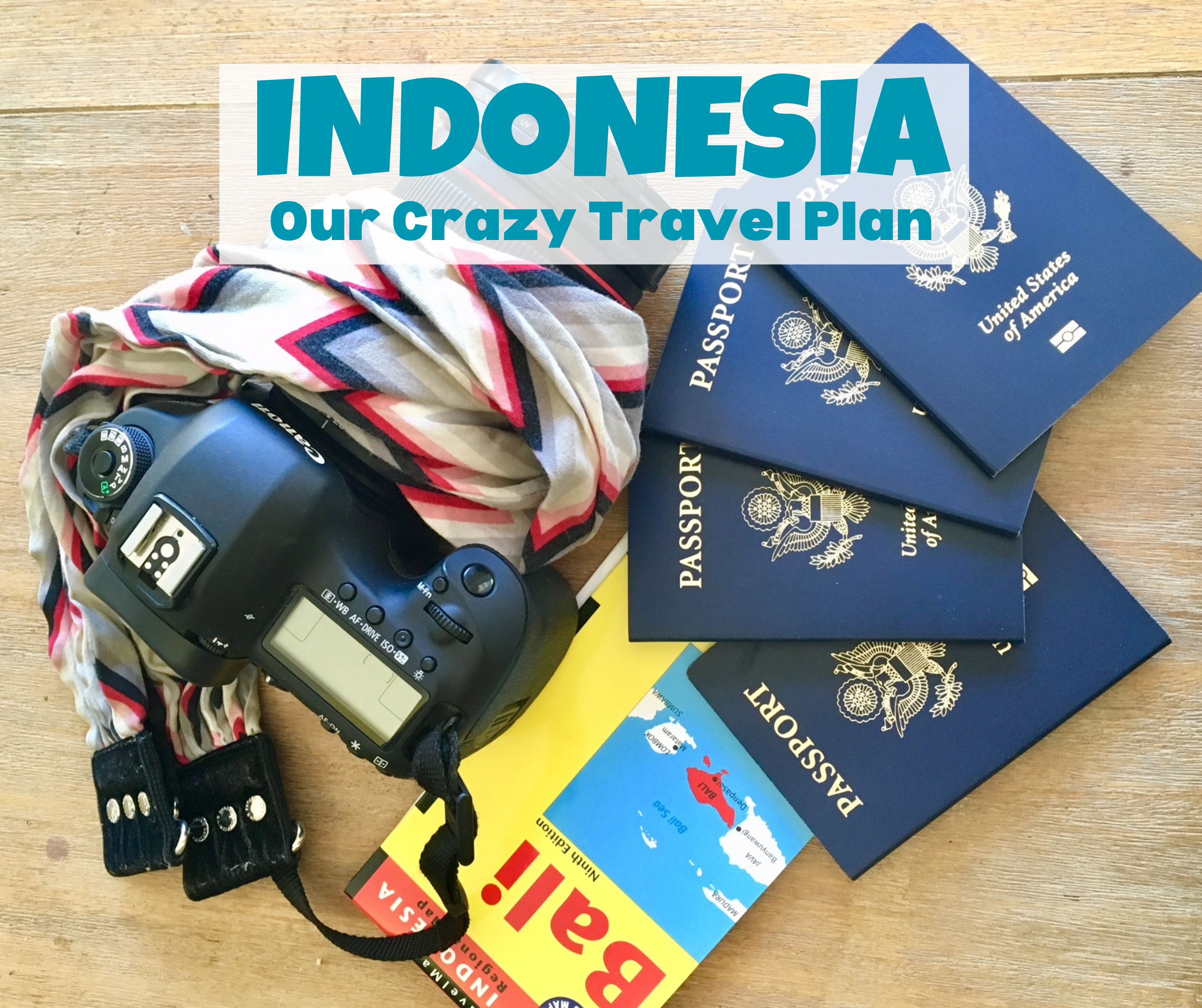 camera and passports
