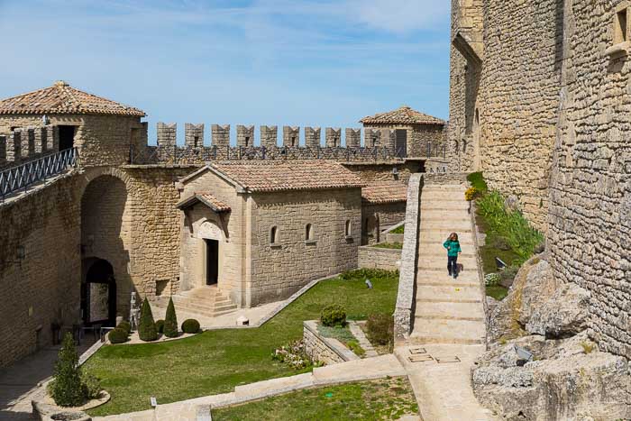 Exploring the towers of San Marino